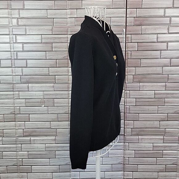 Charter Club black pullover sweater Size MP - Picture 6 of 11